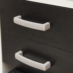 handle-M1-3.png Cabinet drawer handle and pull M1 3D print model