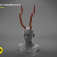 Horn10-Studio-3-copy.png 3D file Costume Horns collection 3 and mounting pins・3D printable design to download
