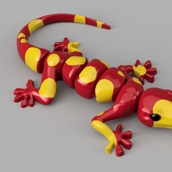salamandre_2019-Apr-02_11-57-44AM-000_CustomizedView12691616852.png Archivo STL salamandra articulada・Objeto imprimible en 3D para descargar