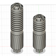 33.png DTKP HEXAIR Airsoft Silencer Copy - Modular Design for 3D Printing