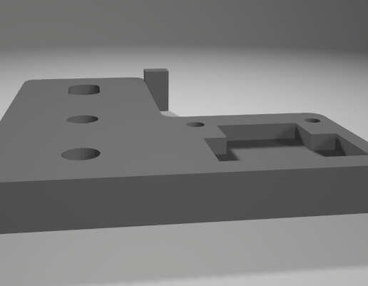 End piece Z-axis Z-axis Ender3 Pro - 3D model önizlemesi