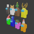 2020-10-25 (11).png Pack 8 Models Among Us Various Hats