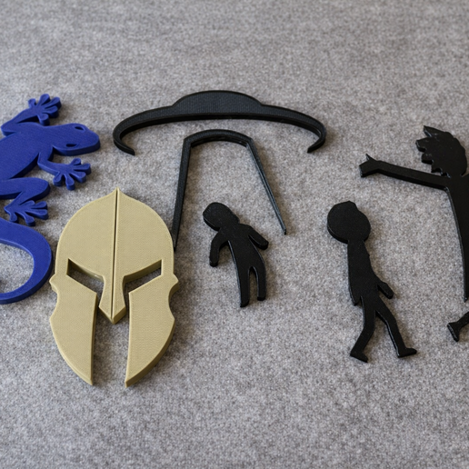 Printed Iconic Silhouette Collection