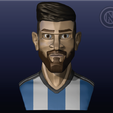 MESSI-RENDER.png MESSI BUST - BUST ART