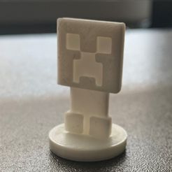 Minecraft_Creeper.jpg Fichier STL gratuit Mini-Minecraft Creeper simple・Modèle à télécharger et à imprimer en 3D, SimpleMiniatures