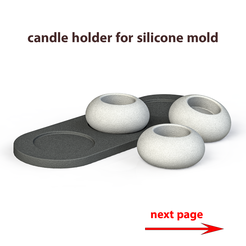 2.png candle holder for silicone mold