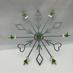 IMG_0186.jpg Décoration flocon de neige Grinch #CHRISTMASXCULTS