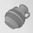 wf1.jpg Greek key strips vintage urn and vase 3D print model