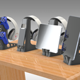 Untitled-767.png Headphone Tablet Phone and PS4 / PS5 Controller Stand