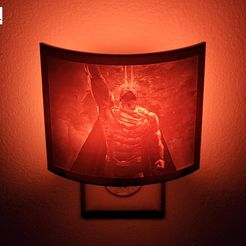 yom Pe 1.1.6) |al 1 STL file Superman Night Light - FOR GE COLORED NIGHTLIGHT・3D print object to download, TyrannicalTy