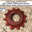 2018-08-21_06.57.48.jpg Free STL file SRAM 12t X-Sync pulley for 1x drivetrains・3D printing design to download