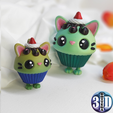 03.png Meringa, Kitty cupcake (feet pop out toy and keychain)