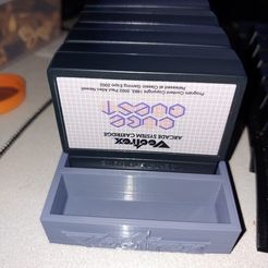 20200221_092823_HDR.jpg Free 3D file Vectrex cart rack・3D printing template to download