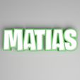 Matias_1.jpg LED NAME - ILLUMINATED SIGN