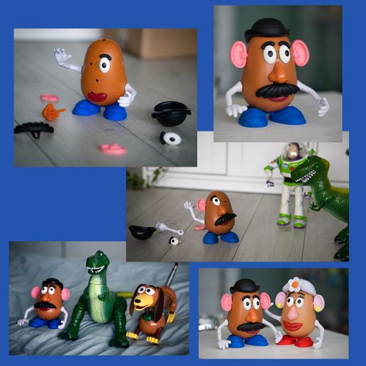 Toy Story Collection Mr Potato Head Custom Eyes Toy Story