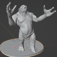 trollfini.png The cave TROLL The Lord of the Rings 3D print model