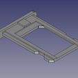 Tiroir1.jpg Free STL file NanoSim iPhone Drawer・Design to download and 3D print