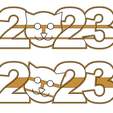 1.png 2023 new year CATs Cookie cutter
