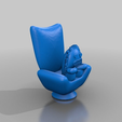 cc835bec1baa931566fd1c2230b03482.png chair with sculpture / happy tree friends replica