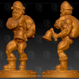 He-santa-02watermark.png He-Man the Holiday Hero: A Santa Claus Action Figure Statue MOTU Version