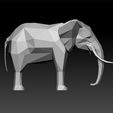 lo_el2.jpg Low poly elephant for unity3d  and ue5