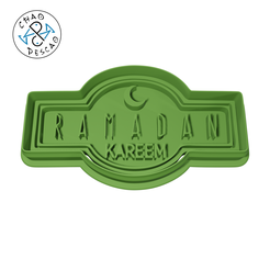 Ramadan-02-2pc_8cm.png RAMADAN (no 2) SET 1 - Cookie Cutter - Fondant - Polymer Clay