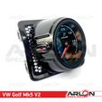 2.jpg Air Vent Gauge Pod, 62mm, Greddy, Fits VW Golf MK5 v2 "Arlon Special Parts"