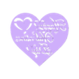 CORAZO2.stl STL file PACK 6 / VALENTINE'S DAY HEART / COOKIE CUTTER・3D printing design to download