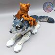 353765449_217983641149412_4053316665140677947_n.jpg Flexi Wolf, Print-in-place, Articulated wolf
