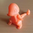 Charmander - Pokémon Flexi Articulé (impression en place, pas de support)