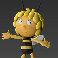 Sin-título.jpg STL-Datei Die Biene Maja - Abeja Maja・3D-Drucker-Vorlage zum herunterladen
