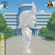 396.jpg CHIBI ALL MIGHT - My Hero Academia Fan Art 3D Model