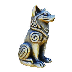 model.png Stone kitsune totem japanese NO.3