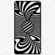 project_20230724_2033133-01.png optical Illusion 3d ball in vortex wall art spiral wall decor
