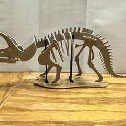 [3Dino Puzzle] Трицератопс в классическом стиле