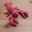 Mignon homard Flexi Print-in-Place