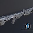 2-13.jpg Halo Reach M45 Shotgun - 3D Print Files