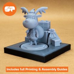 Cults_1.jpg STL file Animal Crossing Jingle 3D Model - STL file for 3d Printing - 3d Printable Animal Crossing New Horizons Figure・3D printer model to download