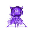chibi_dragonmancer_ashe_T_pose.stl Dragonmacer Ashe Chibi TFT