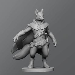 ab87fd57fe7c4618afdd26c3f31445be_display_large.jpg Free STL file Fox thief・Design to download and 3D print