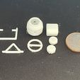 IMG_1107.jpg Concrete mixer for building site Tiny miniature model 1:50 1/50
