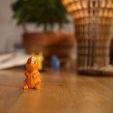 Niedrig-Poly Charmander