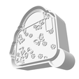 1422-1.png freshie Butterfly Daisy Purse Handbag STL Mold Housing for Silicone & Resin