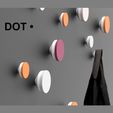 patères.dot.jpg Free STL file DOT •・3D printable design to download