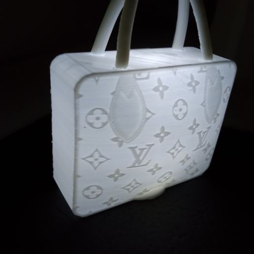 👛 Louis Vuitton Purse Tealight・ STL File for ・Cults
