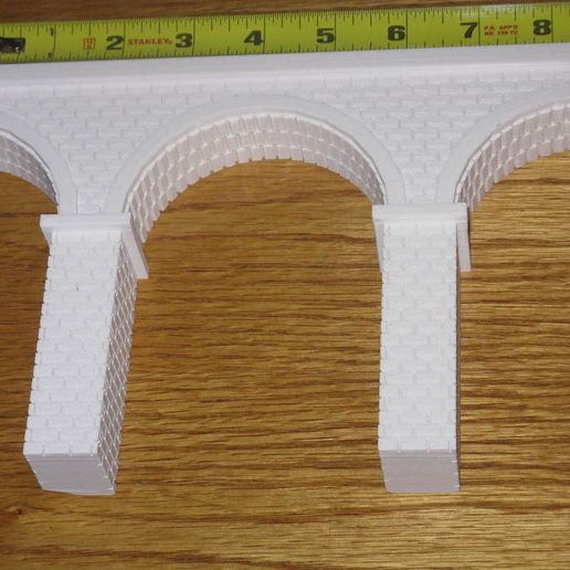 IMG_7457.JPG HO Scale Arched Stone Bridge