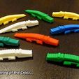 gather_display_large.jpg Crocz.... Crocodile Clips / Pinces / Piquets avec mâchoires mobiles