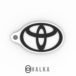 5-Toyota-1.jpg Toyota Car Keychain