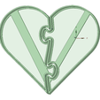 Corazon partio - copia.png Heart Party cookie cutter