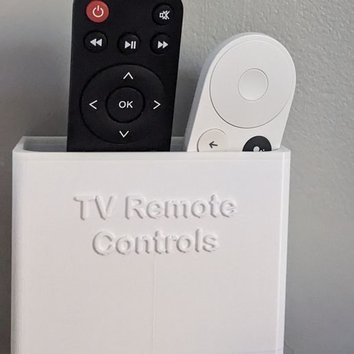 Archivo STL TV Remote Controls Tray Box 📦 ・Plan para descargar y ...